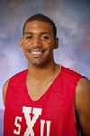 Senior guard Julian Scott scored eight points in OT for SXU