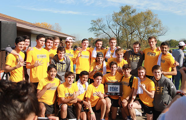 St. Francis Makes It Three In A Row In Men's CC