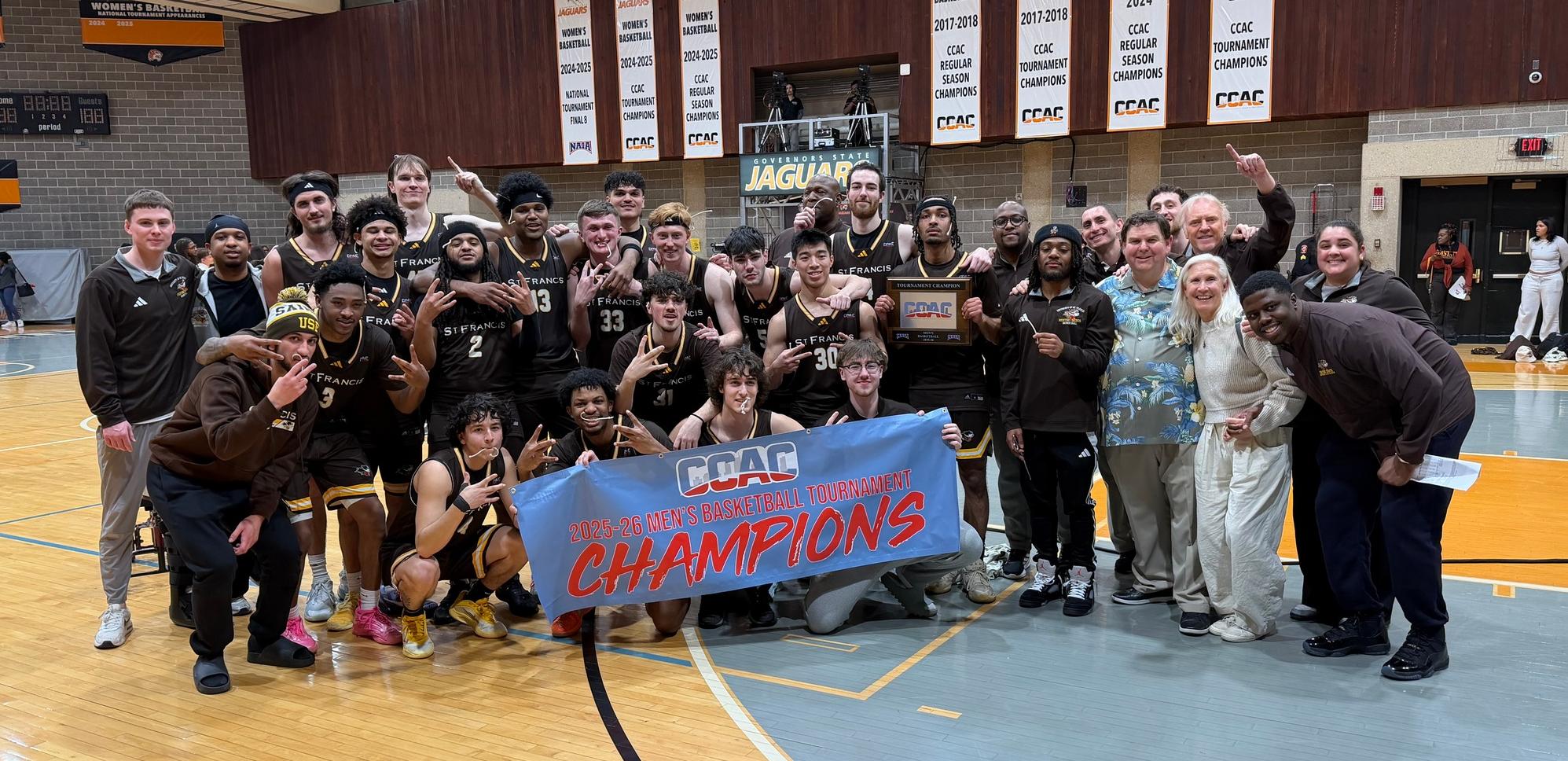 St. Francis Claims Second Straight Men's Basketball Tournament Crown