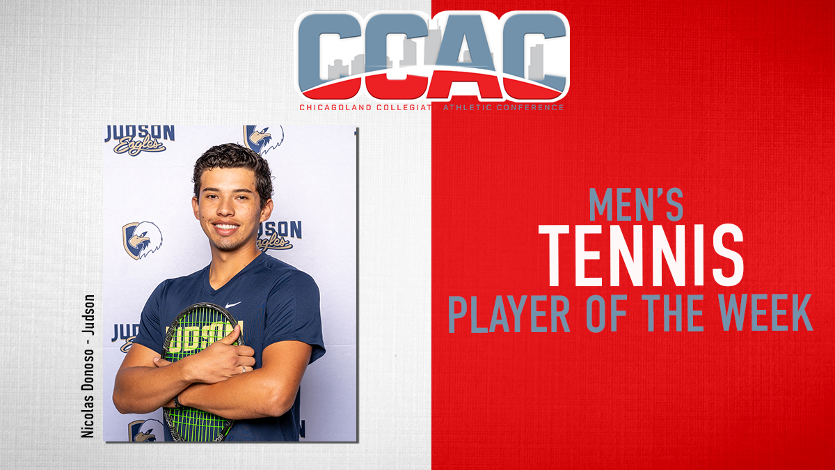 JU's Donoso Collects Men's Tennis Weekly Honors