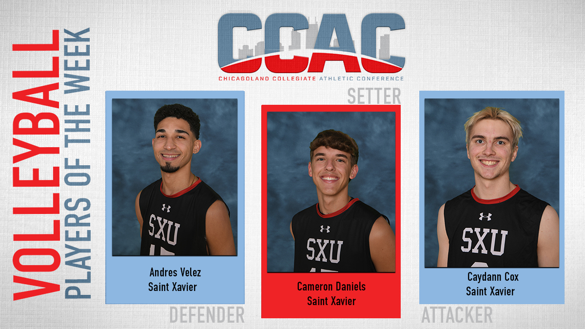 SXU Continues To Dominate Men's Volleyball Weekly Honors With Second Straight Sweep