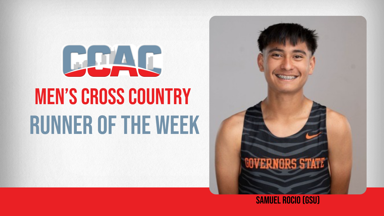 GSU's Rocio Claims First Men's CC Runner of the Week Award For 2025