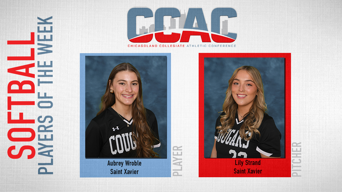 Saint Xavier Sweeps Week 3 Softball Honors