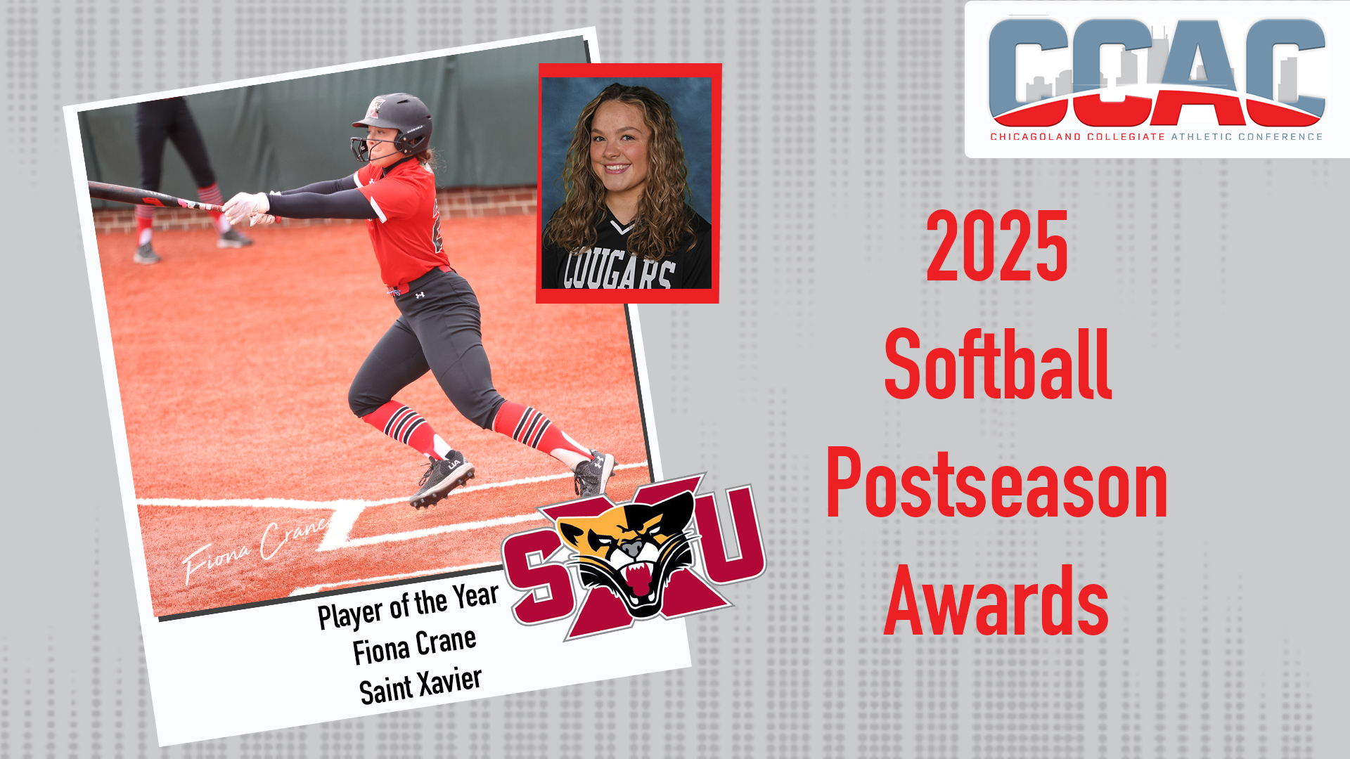 Saint Xavier Dominates Softball Postseason Honor Roll
