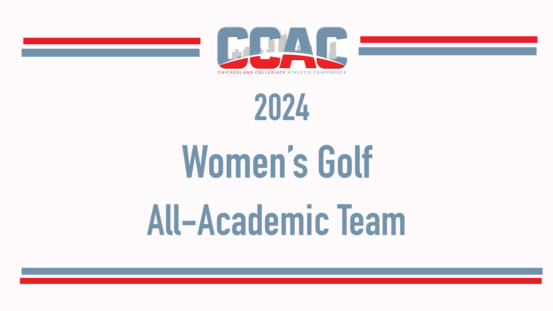 CCAC Champion St. Ambrose Tops Women's Golf Academic Honor Roll