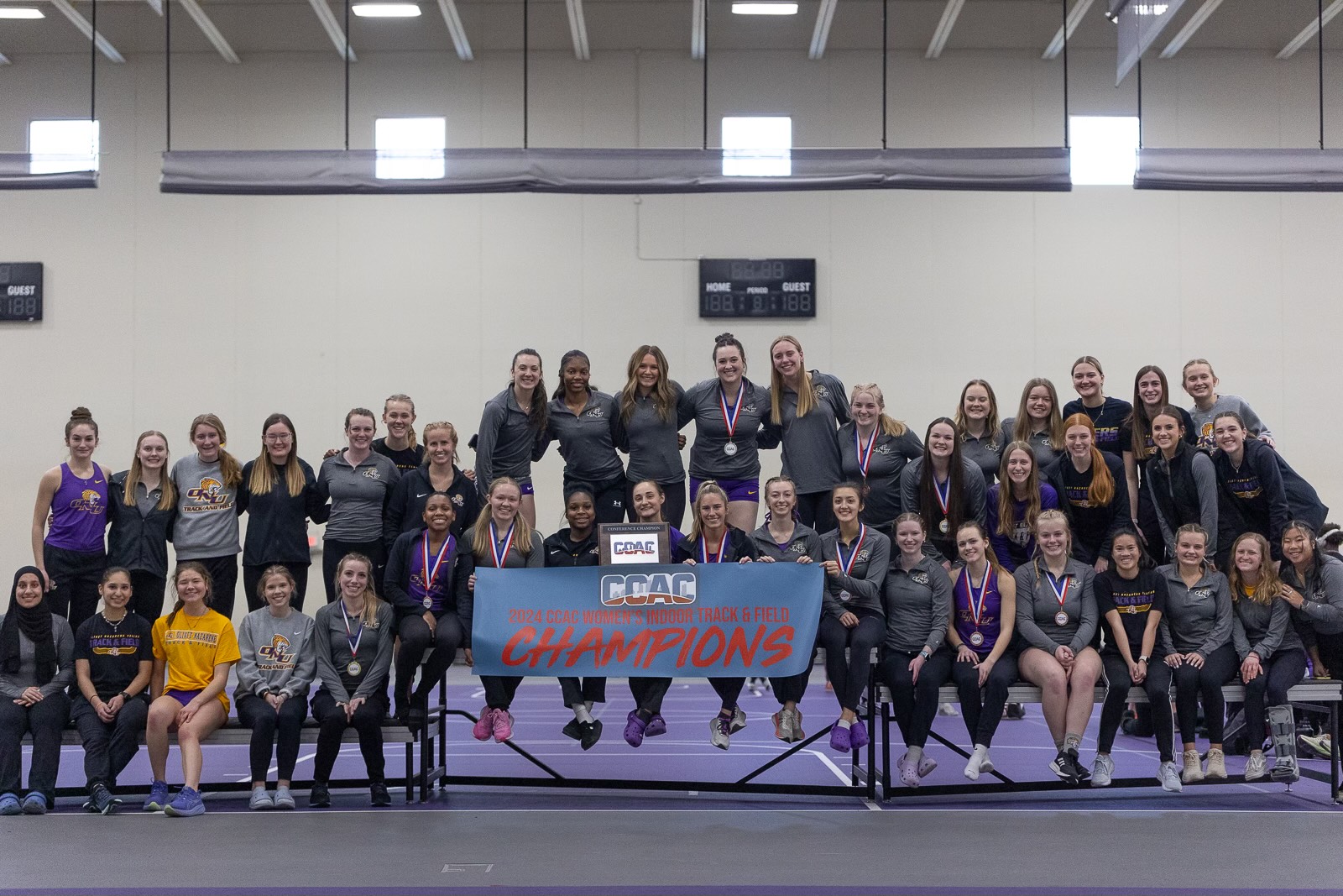 Olivet Nazarene Earns Fourth Straight Women's Indoor T&F Championship
