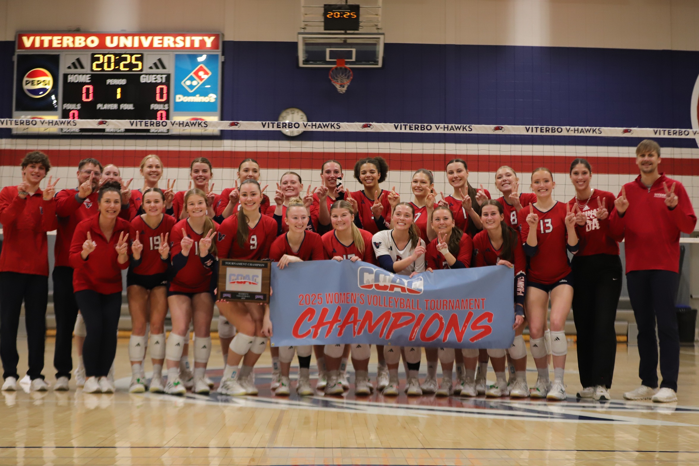 Viterbo Completes Double Sweep In Women's Volleyball